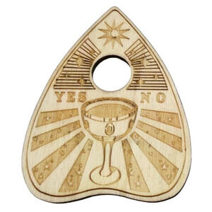 Wood Sphere Holder/Stand - Chalice - yes/no